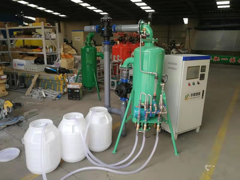 水肥一體機檢測現場